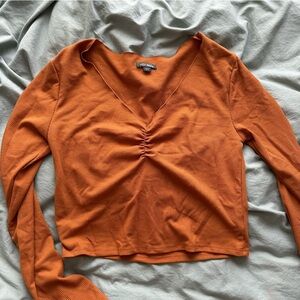 Target wild fable crop long sleeve